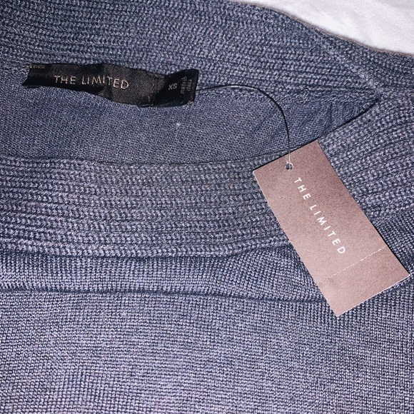 The Limited, Ladies size XS Dark Grey Sweater - Picture 4 of 6